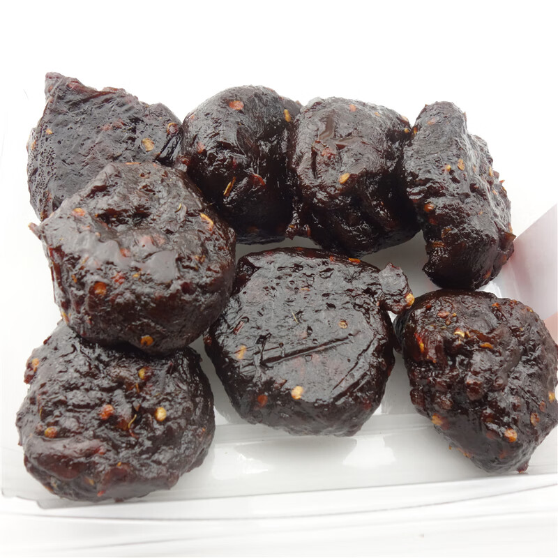 依夫圆豆豉果500g 香辣味/微辣味豆豉粿小包装江西上饶特产 微辣味