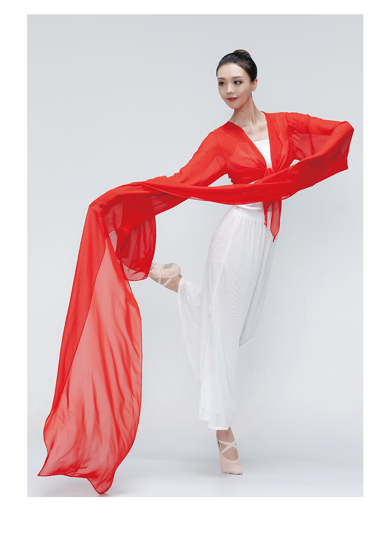 迪士尼水袖舞蹈服上古典舞练功服儿童中国风藏族戏曲惊鸿舞演出服新款