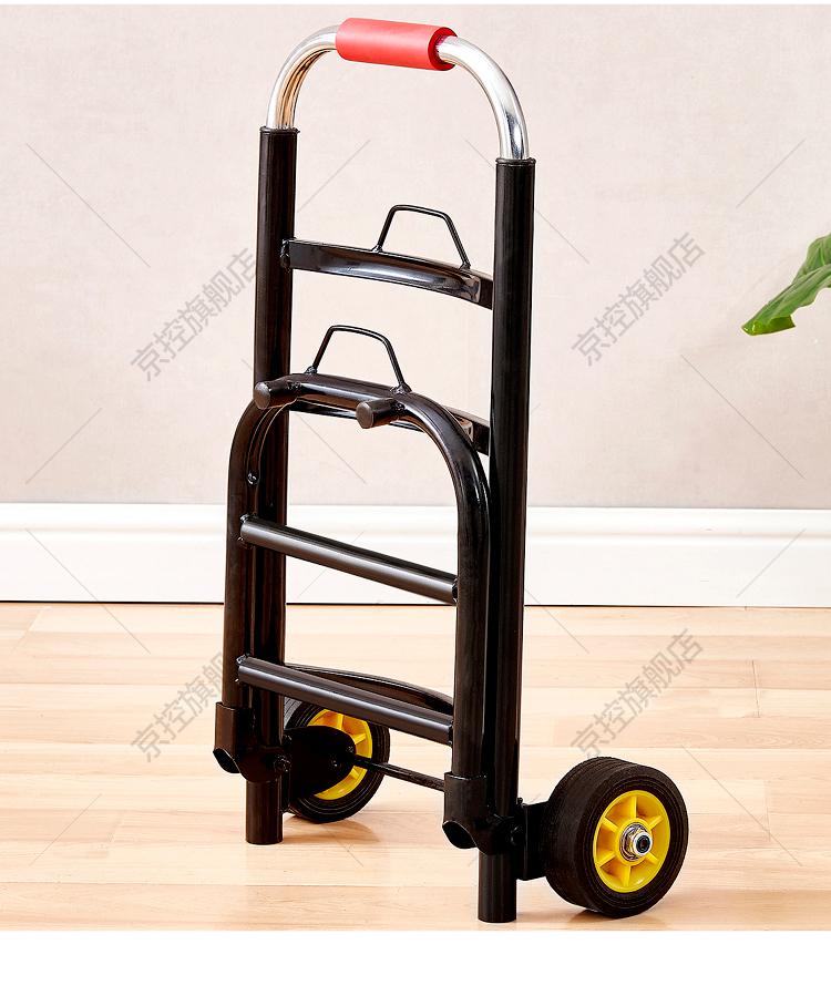 拉水小车拉桶装水的小车东西家用水桶小拉车轻便专用手拉手推拉货搬运