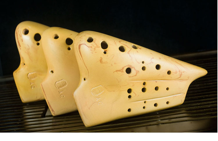 【品质好物】陶笛 三管 双管 复管 ag 中音g调 指导学习 ag双管普及款