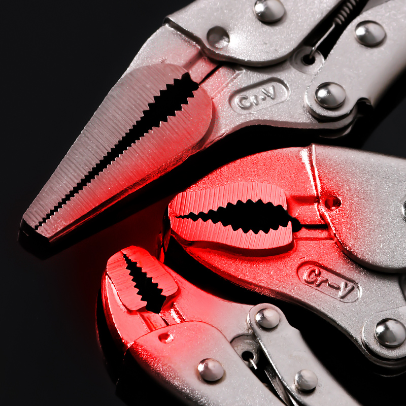 多功能大力钳万用手动压力钳固定钳加力钳子型夹钳工具定制 10寸铁皮