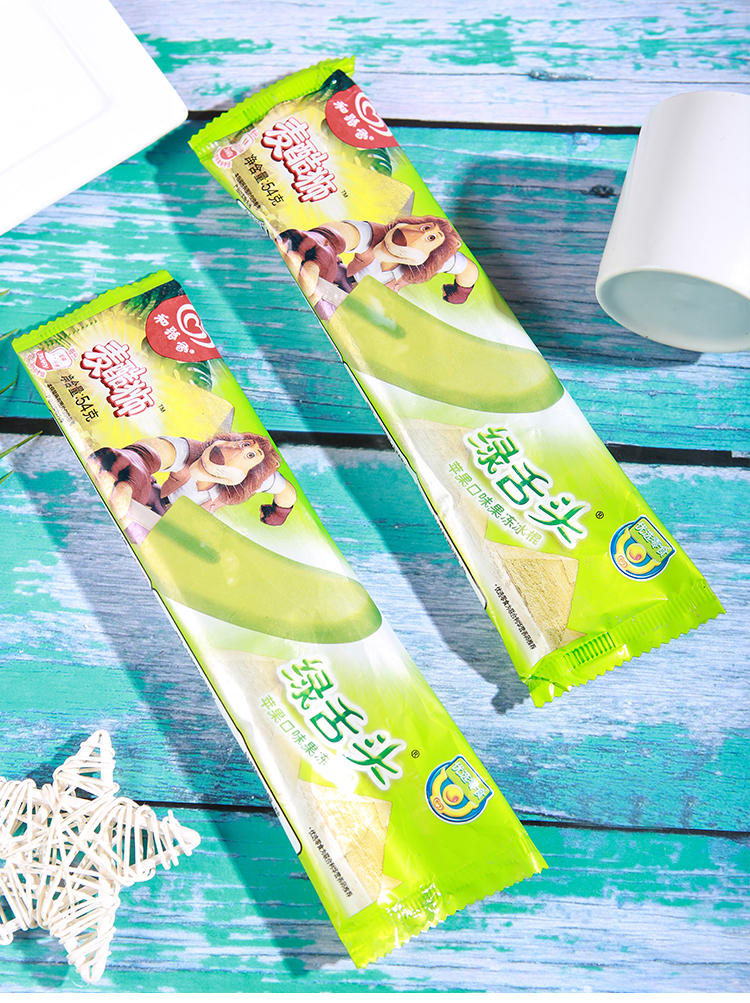 麦酷狮绿舌头软大舌头雪糕冰棍冰糕棒冰淇淋冰激凌 【绿舌头10支】
