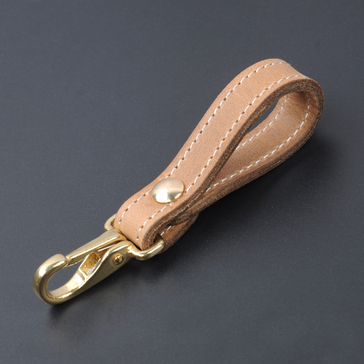 【优选品质】德国钥匙扣穿皮带 头层牛皮穿皮带钥匙扣男腰挂 腰带匙钥