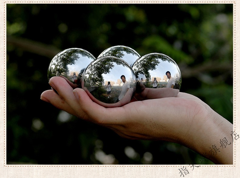 高品质健身球手握球 手掌锻练 钢球实心保健球铁球老年把玩练手球铁蛋