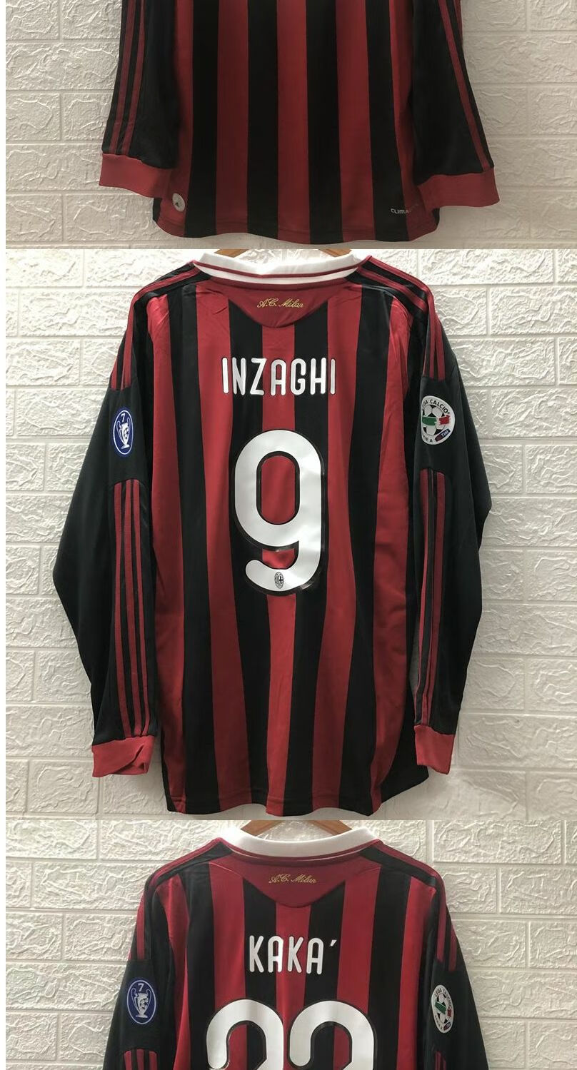 创贞腾讯体育nba官方旗舰 0910ac米兰球衣复古长.