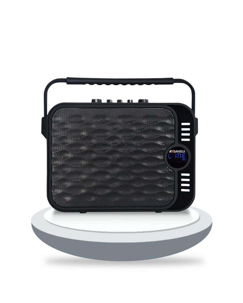 山水ss104广场舞户外音响便携式手提音响带插卡蓝牙小型播放器ss104