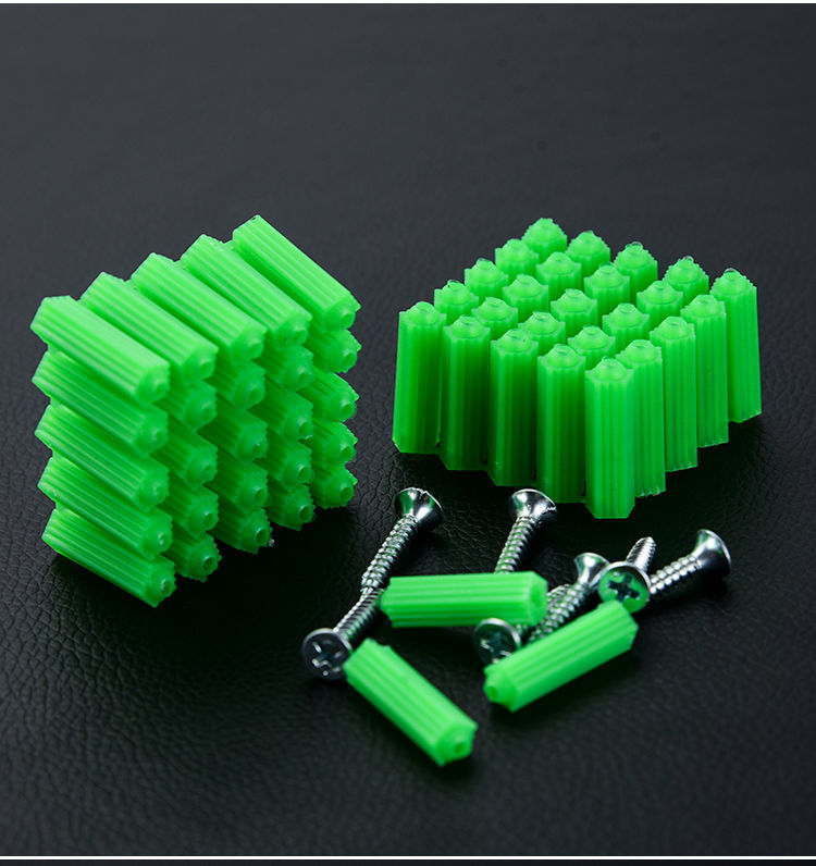 华普顿(huapudun)塑料膨胀胶塞自攻螺丝钉m6厘爆炸螺丝木螺丝 6厘地球