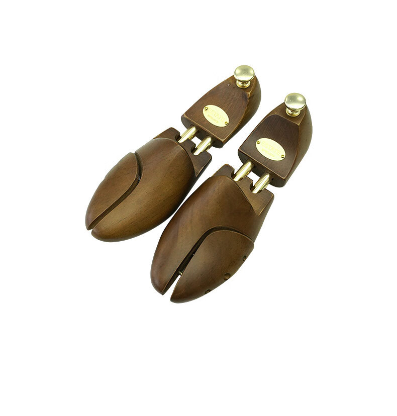 estate新西兰松通用鞋撑皮鞋定型防褶皱防变形鞋楦深棕4344