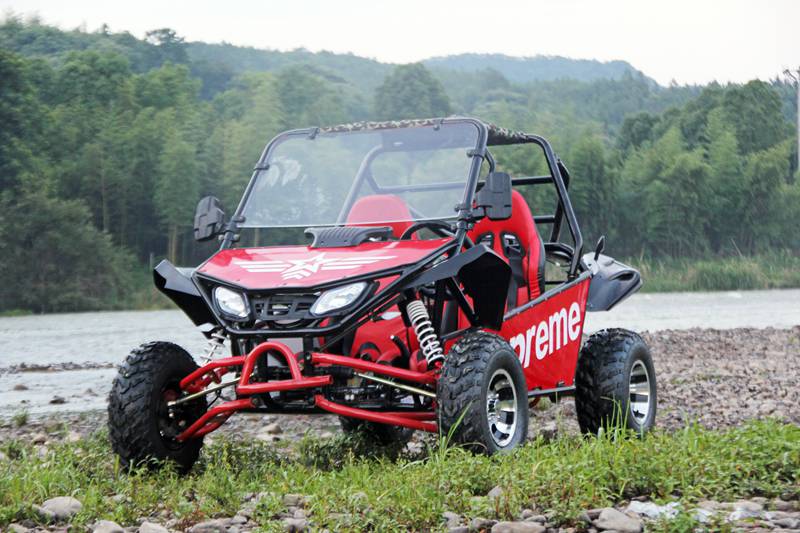 卡丁车四轮越野摩托车沙滩车汽油成年燃油双人座全地形景区山地车 美