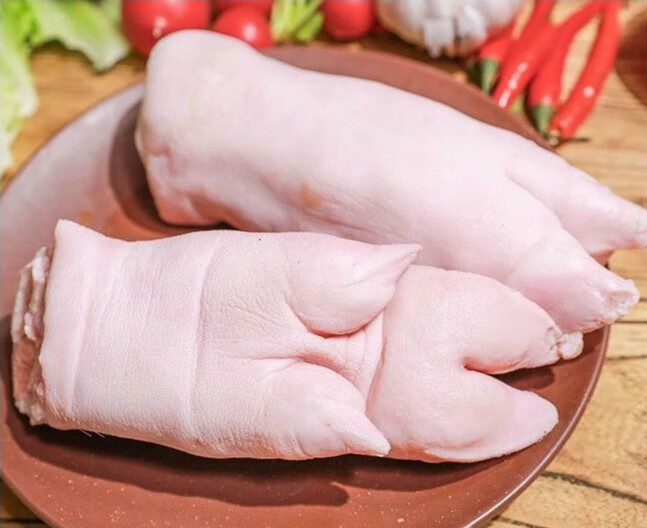 顺丰速运猪蹄新鲜整只猪蹄带筋猪蹄子猪脚猪手烤猪蹄食材胜雅迎轩正宗