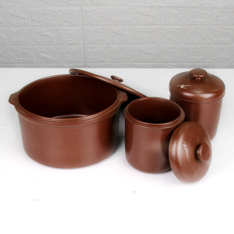 依立zsd18e紫砂锅隔水炖盅炖锅炖汤煲汤隔水炖家用陶瓷18ldz55a1818l