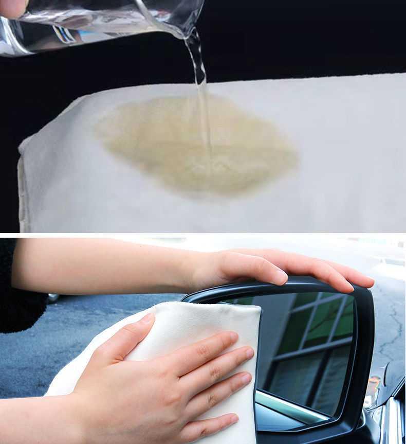 麂皮布擦车巾洗车毛巾麂皮汽车专用车用鹿皮抹布擦玻璃羊皮不留痕 不