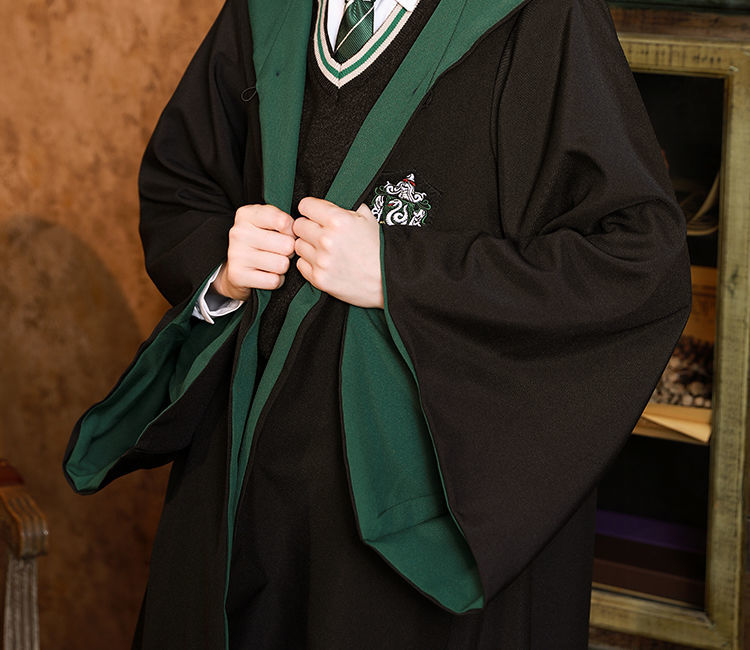 哈利波特魔法袍斗篷周边学院服夏季新款毕业季cos衣服表演校服巫师装