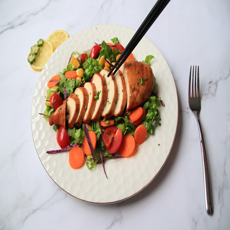 鸡胸肉烟熏健身餐1000克无油低脂 新鲜即食冻鸡肉 营养健身 代餐轻食2