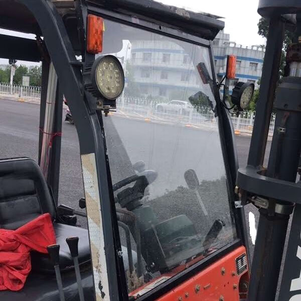 适用于合力杭州叉车前挡风玻璃前挡风玻璃驾驶室前挡玻璃电动雨刷1sn