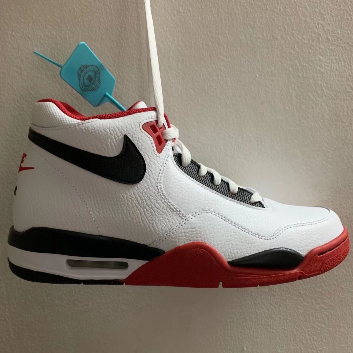 nike耐克aj新款 紫金湖人4休闲运动男中帮气垫篮球鞋 中邦湖人紫