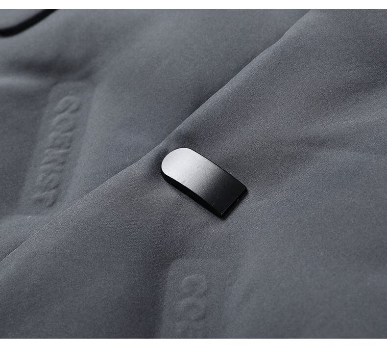 卡思图鲨鱼服西服商务上衣2022年秋季新款中年商务正装西装外套 灰色