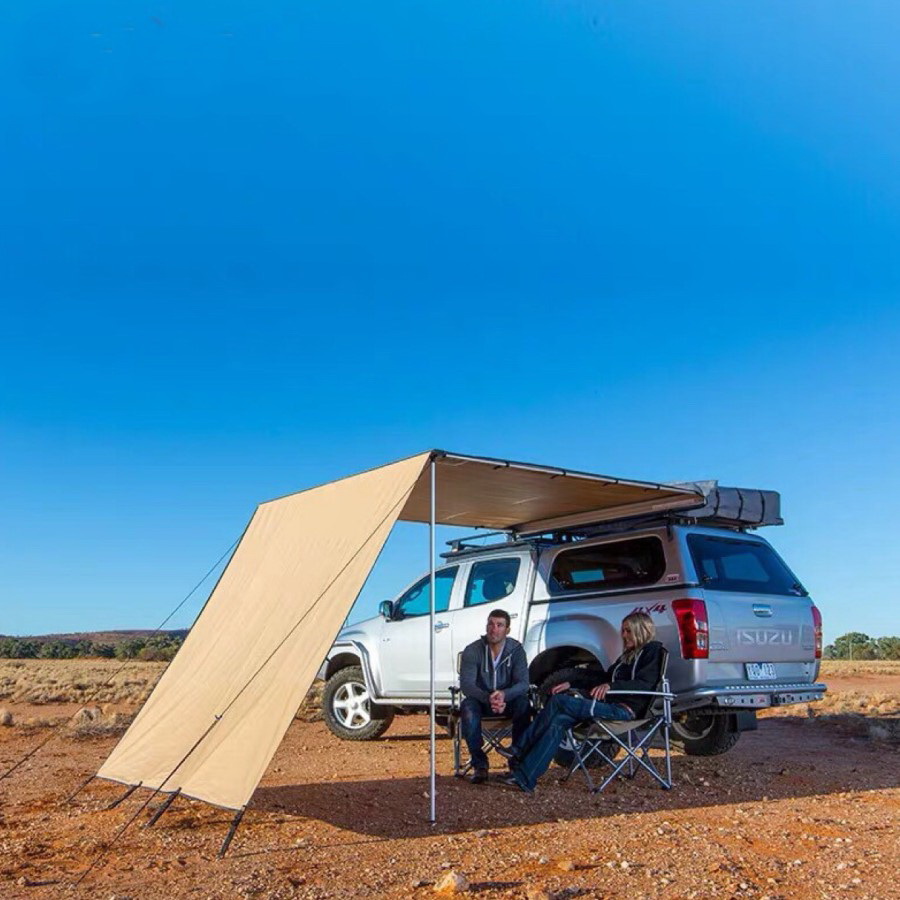 汽车遮阳蓬车载车边布房子布围车顶旁侧边棚车天幕防晒防雨棚帐篷 2x