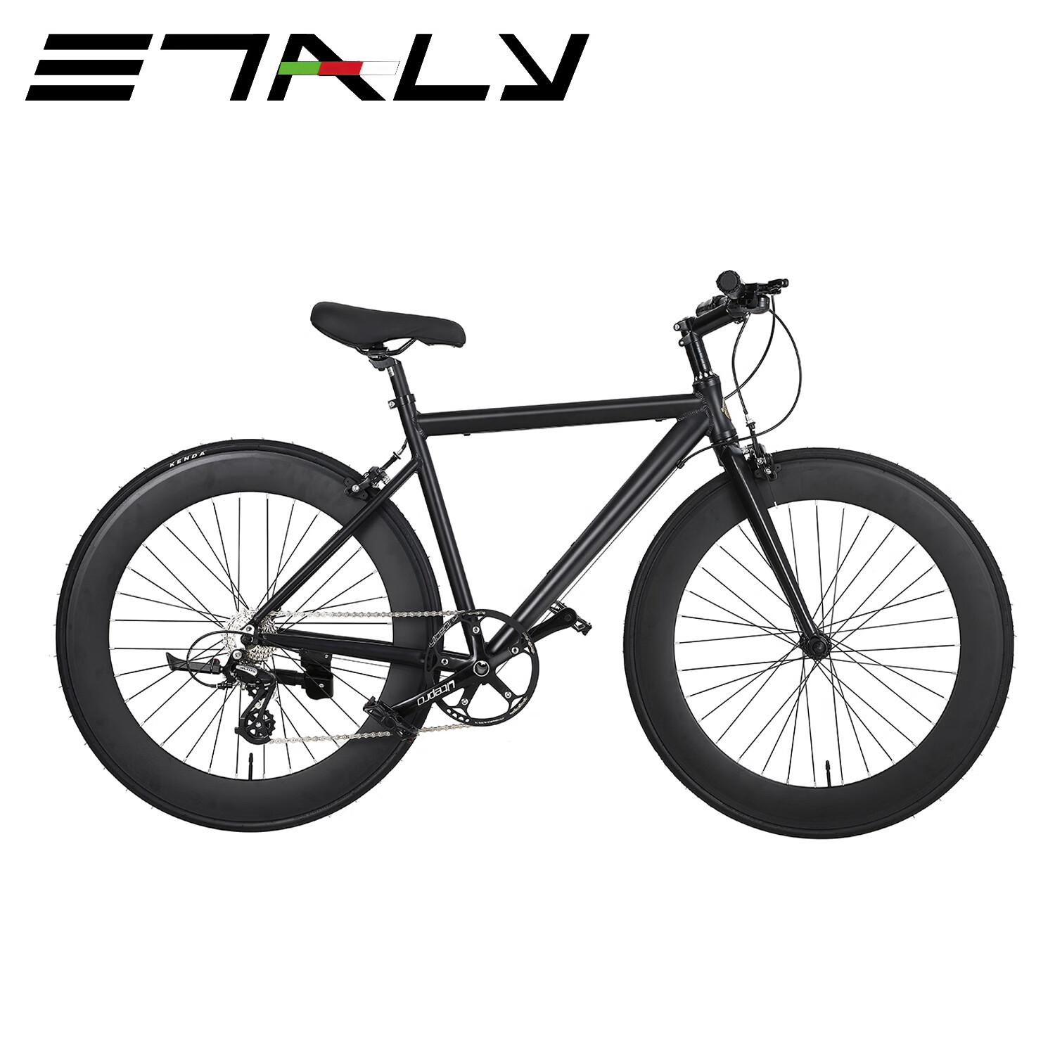 time公路车etaly通勤公路自行车变速8速通勤车700c轮自行车santafixie