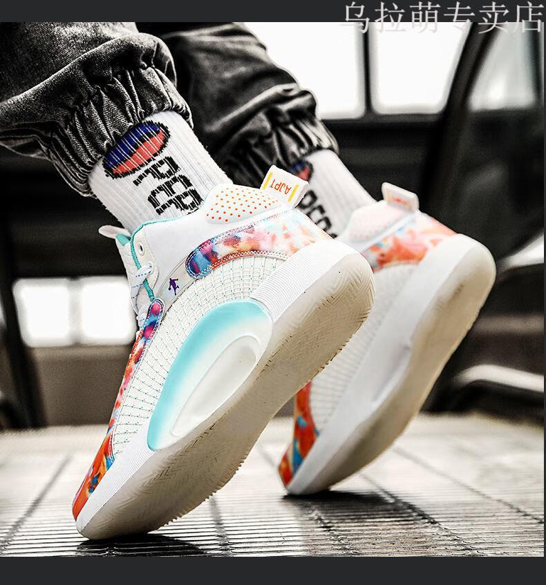 乔35代篮球鞋郭艾伦aj35纯原全紫禁之巅中大童学生实战球鞋aj莆田安