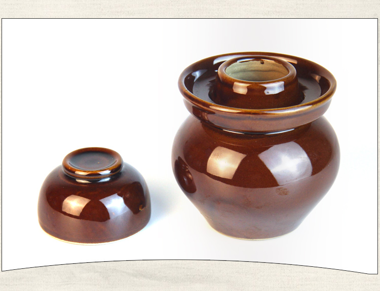 泡菜坛子土陶老式加厚酸菜腌菜泡菜罐家用小号水密封陶瓷咸菜缸水容量