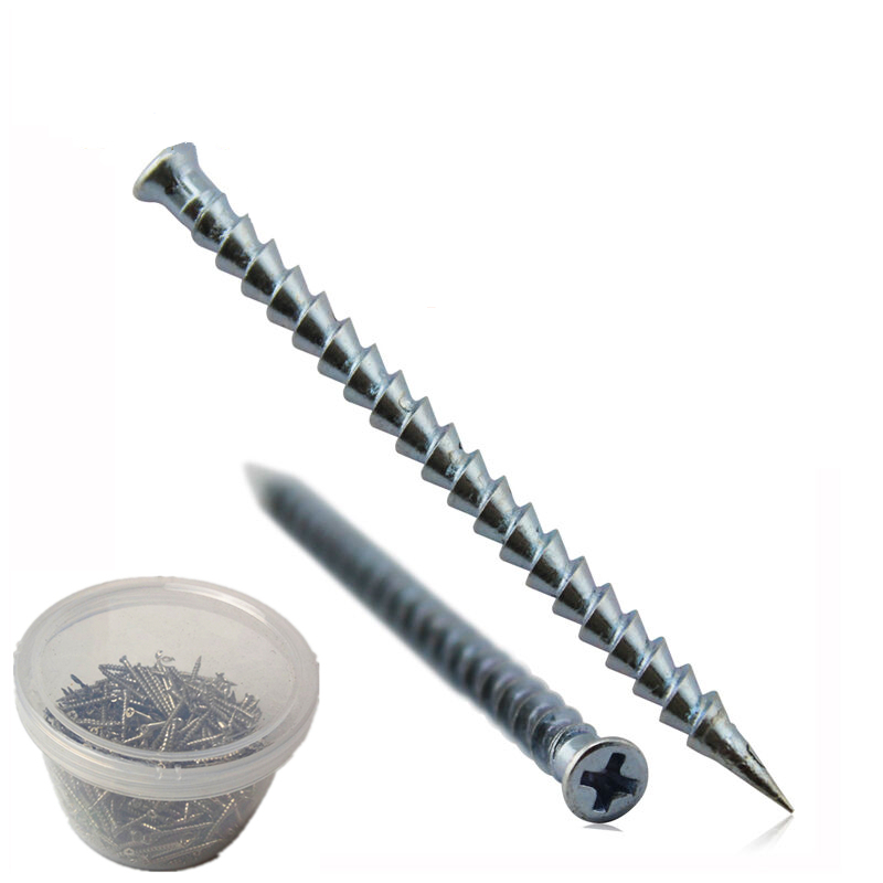 地板防松钉 十字螺纹地板钉实木地板钉 38mm48mm1.