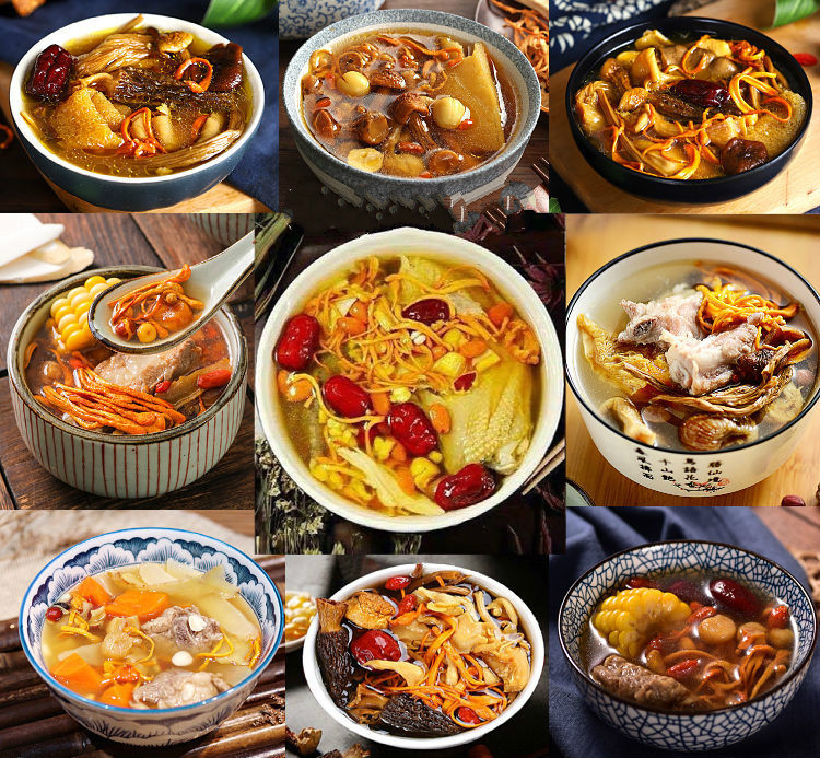 药膳当归黄芪党参组合装气血食材煲汤料包炖汤中药材养生茶虫草花干货