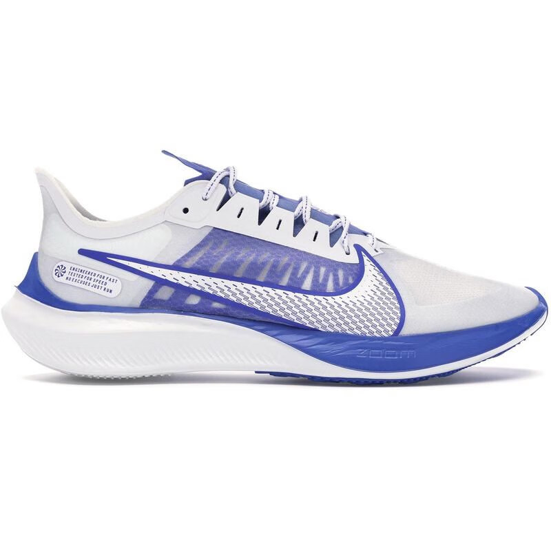 耐克nike zoom gravity white racer blue男子秋季舒适缓震跑步鞋运动