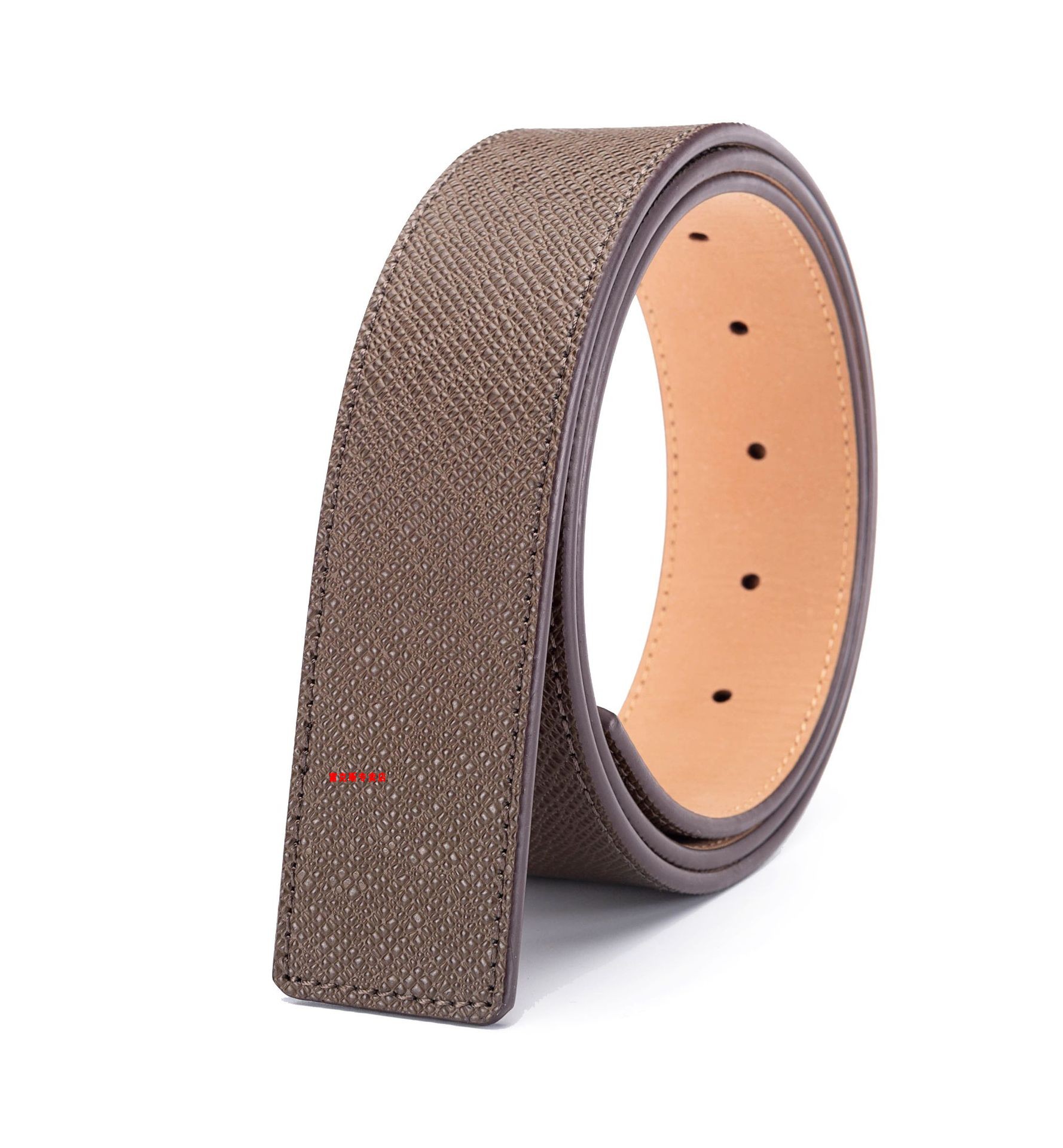 轻奢潮牌男士皮带真牛皮裤腰带非爱马仕lv8ck款式男士腰带原版togo皮