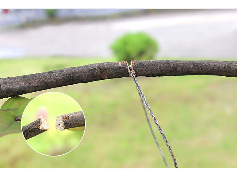 meichushi钢丝锯线锯手拉绳锯户外野外求生装备不锈钢链条锯单指割水