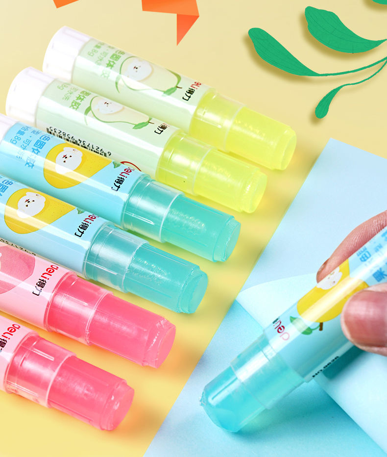 果冻色固体胶棒小手工无甲醛幼儿园美术用品可水洗胶棒 8克/固体胶 1