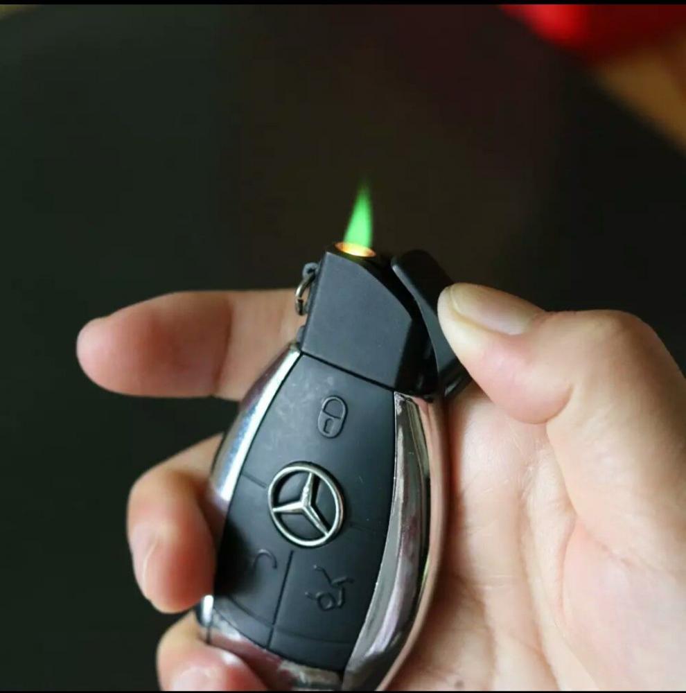 小米mi小米生态同款打火机创意个性潮宾利车钥匙打火机防风充气仿真