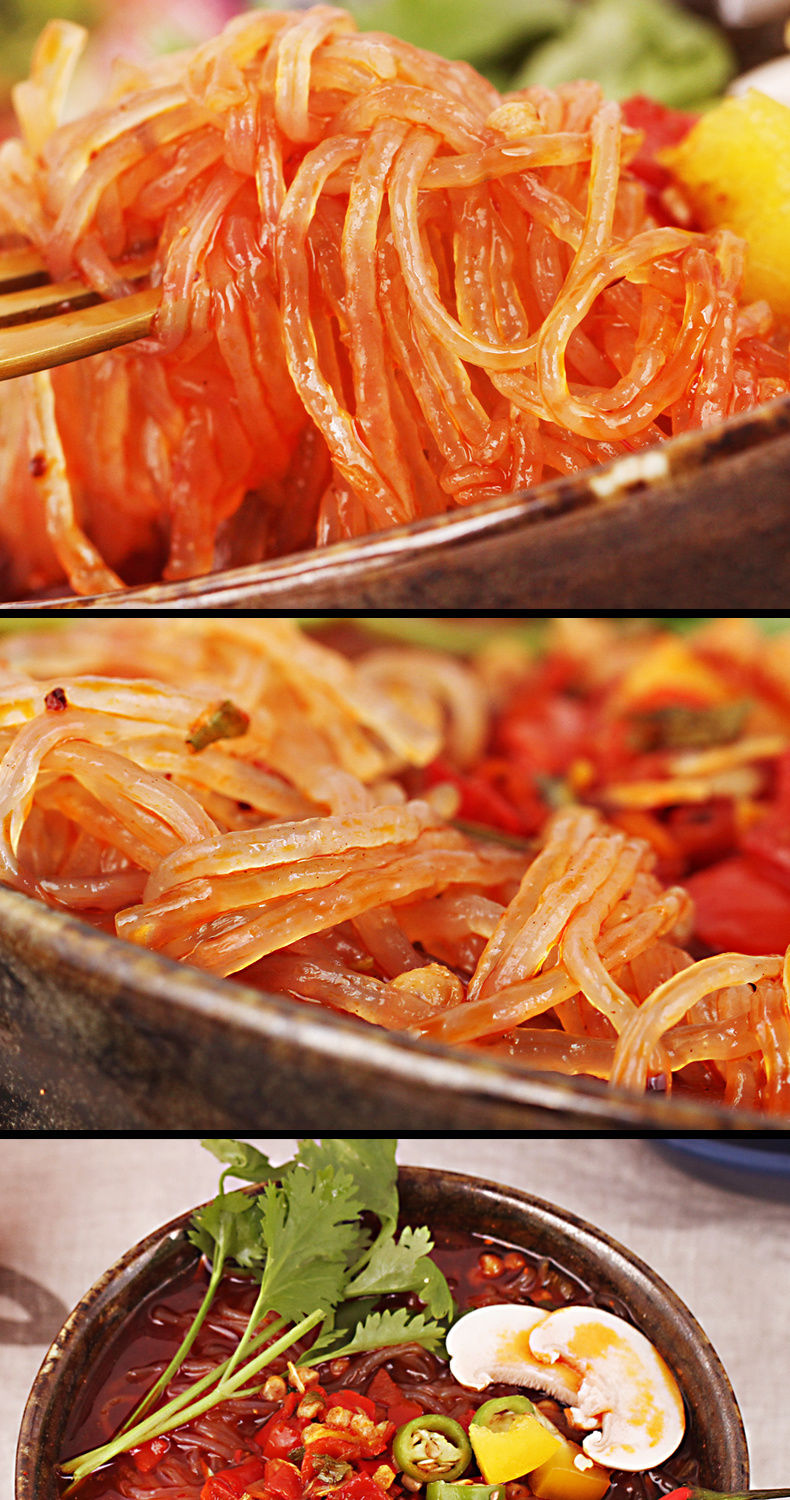 顶大粉丝酸辣味麻辣烫味非油炸方便面3种口味拼10袋整箱其他other