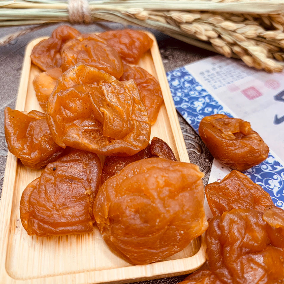 川贝枇杷干 甘草酸甜枇杷干 纯手工制作零食 蜜饯果脯水果干 养生枇杷