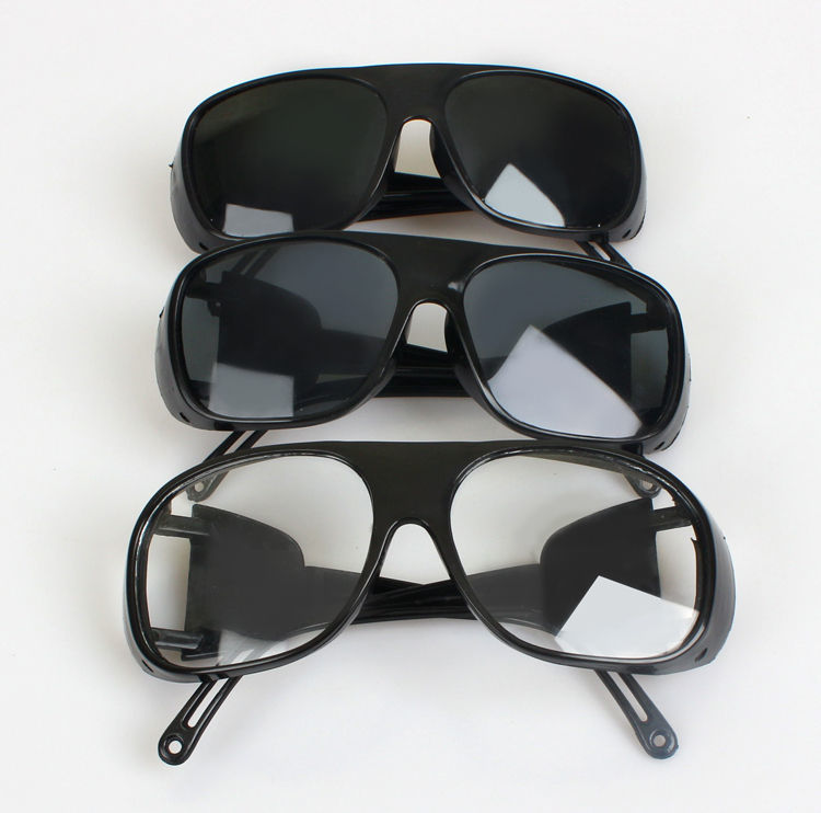 焊工专用防护眼镜电焊防强光防打眼护目镜玻璃打磨切割结实耐用墨镜