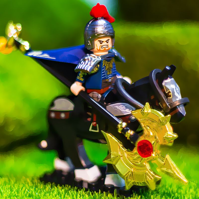 定制三国演义魏国夏侯惇第三方小兵三国小侠武将人仔人物积木魏国全军