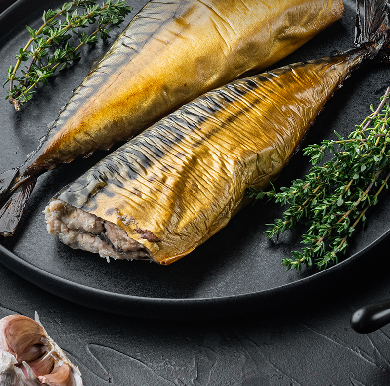 弹指鲜生盐烤青花鱼600g6小袋分装挪威进口原料半成品加热即食出口