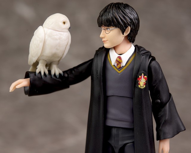神孩子shf哈利波特与魔法石可动人偶手办模型赫敏公仔罗恩摆件周边