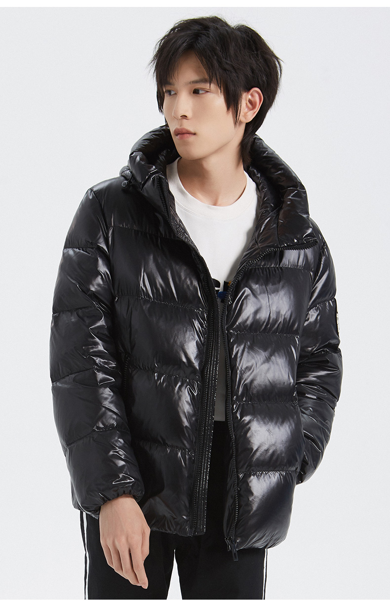 杰奥羽绒服男短款90白鸭绒保暖连帽男士外套2021年秋冬款7978117100