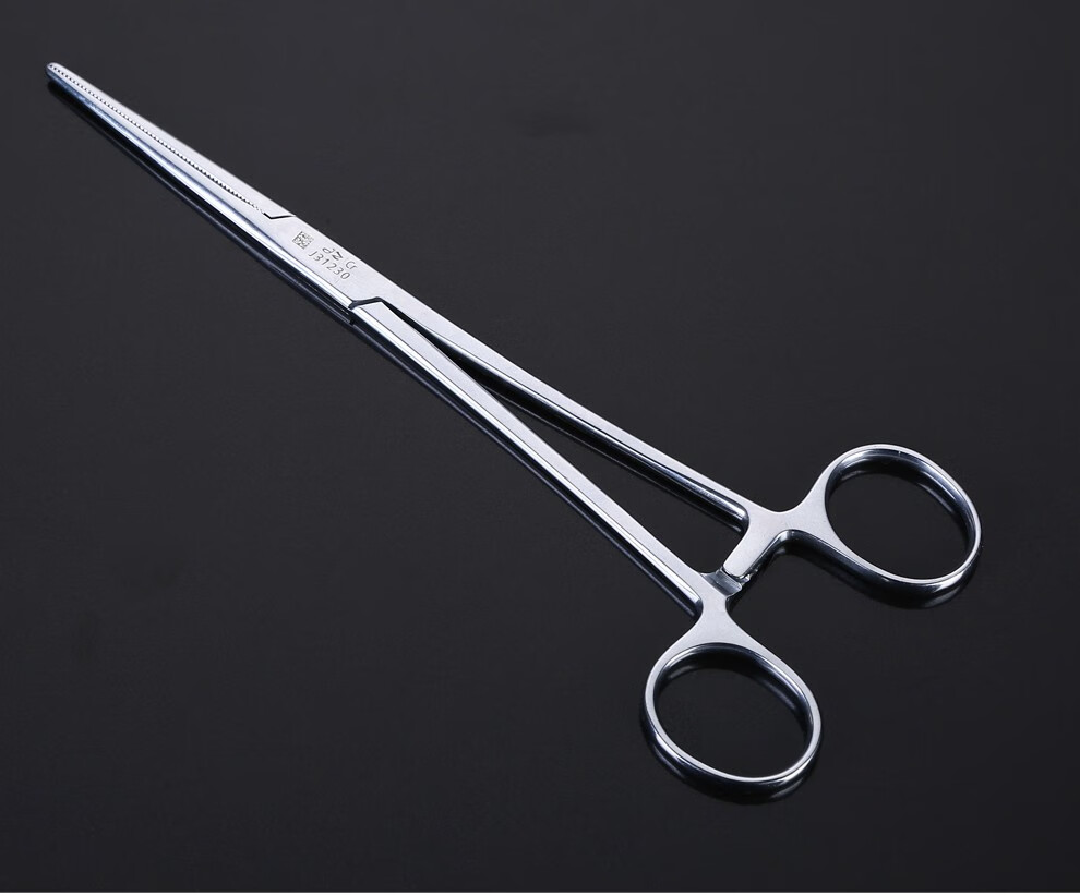 上海金钟不锈钢医院手术室止血钳持针钳持针器弯头直头手术钳血管钳