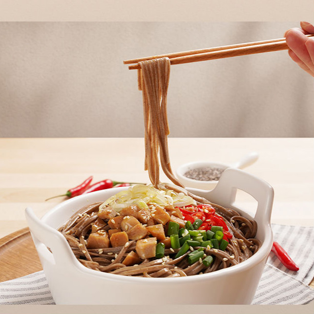 鲨鱼菲特荞麦面鲨鱼菲特荞麦面条200g5袋荞麦挂面肥粗杂粮主食品5包