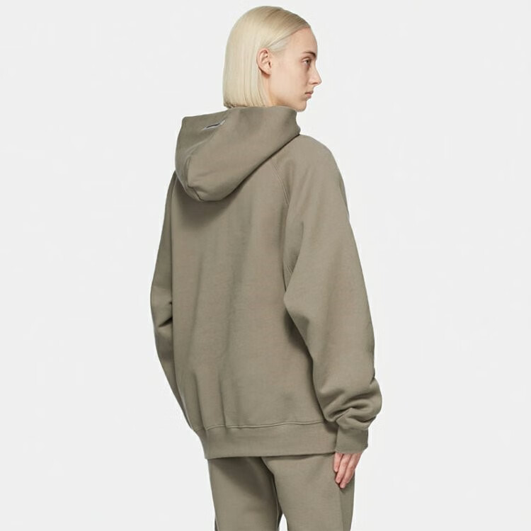 潮牌fog of god essentials卫衣 复线连帽男女款外套 上帝灰 s【图片