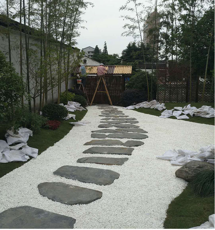 花园汀步石青石板踏步石庭院花园草坪垫脚汀步石户外园林地砖天然脚踏