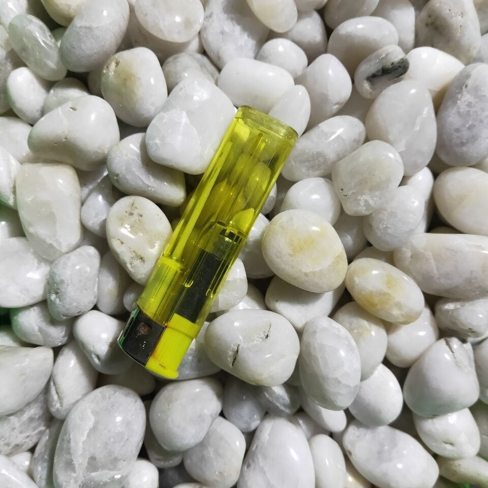 雨花石细烟南京500白色天然鹅卵石抛光雨花石水培郁金香鱼缸造景铺路