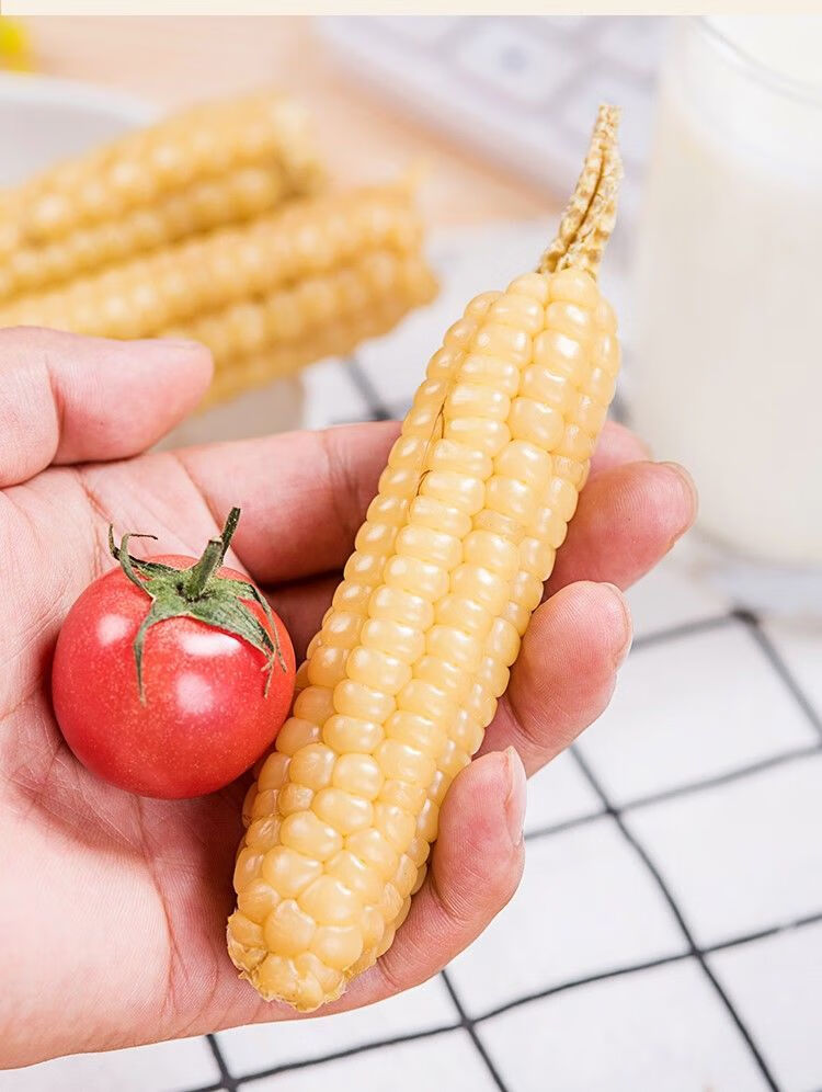 云南西双版纳拇指小玉米迷你白糯玉米老品种宝宝辅i食手指香糯玉米悠