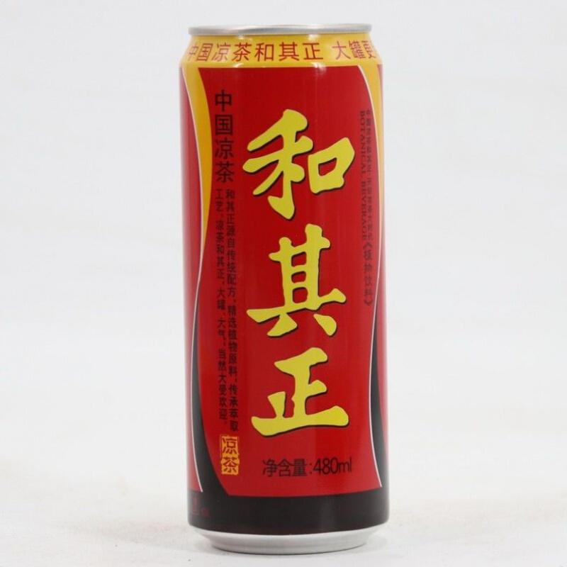 苏伯(subo)万家回味和其正凉茶 480ml*12瓶/24瓶 达利和其正凉茶罐装