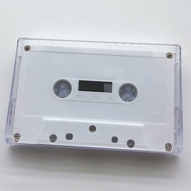 适用空白磁带录音带彩色小开盘卡带456090分钟全新带外盒壳清洁90分钟