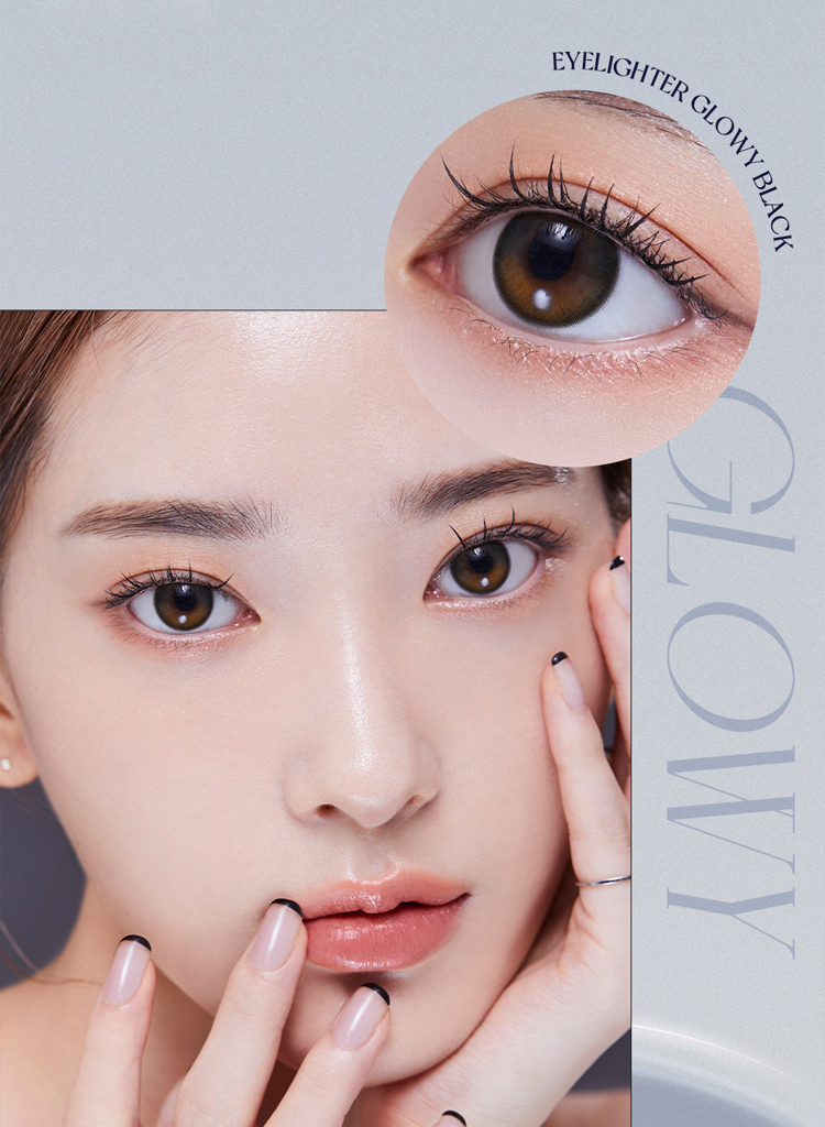 olens月抛美瞳2片 eyelighter glowy系列彩色隐形眼镜【香港直邮】