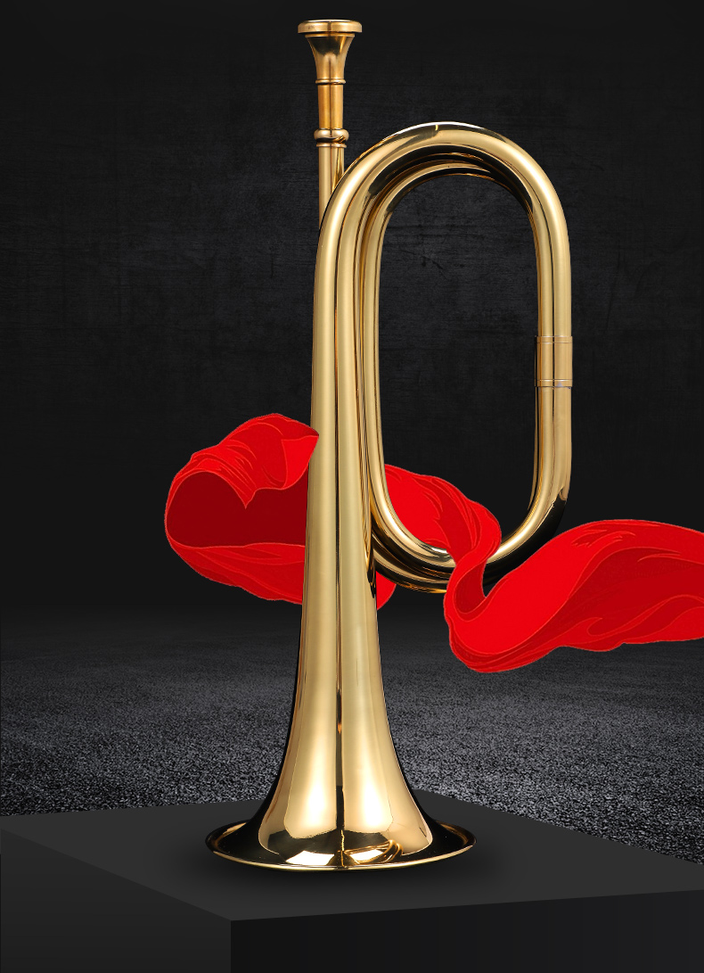 军号冲锋号小号小步号纯铜集结号大步号道具小号乐器 小步号 原装号嘴