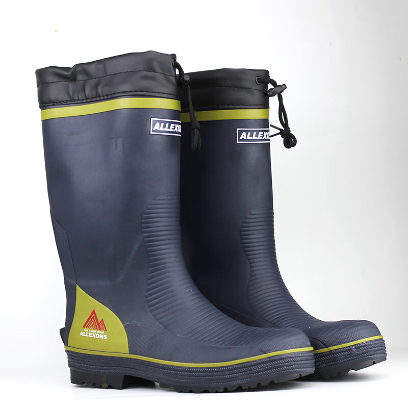 钢头防穿刺劳保雨鞋防砸防刺防水工地靴子男款高筒钢头防砸安全雨鞋